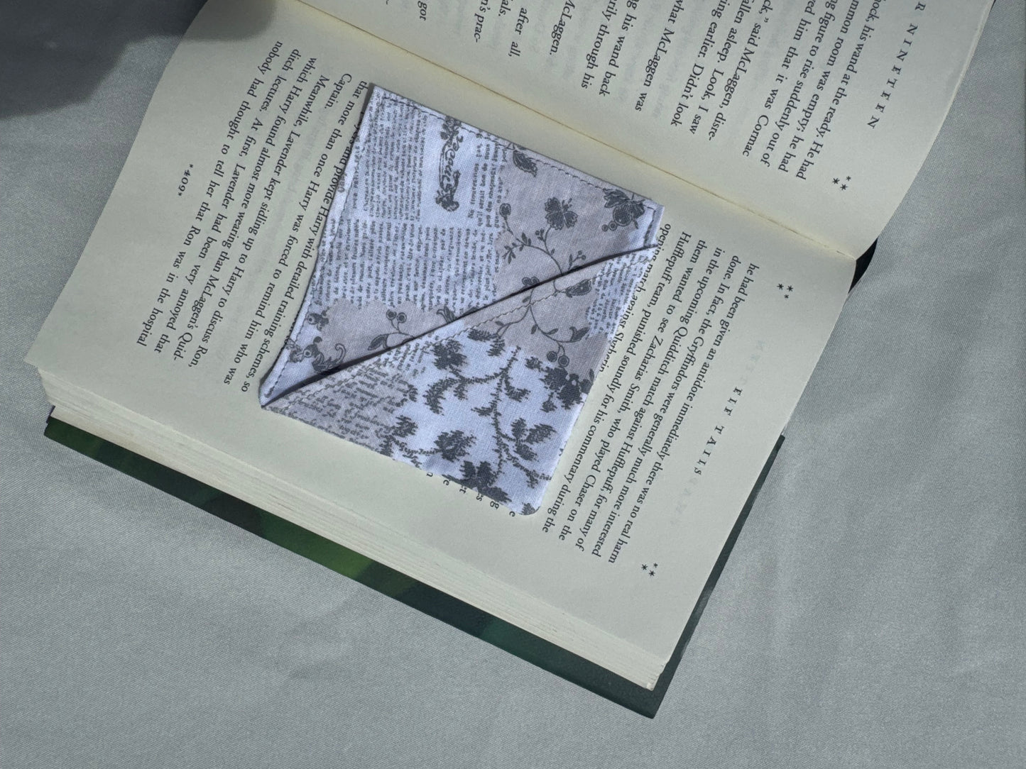 Reputation Handmade Fabric Bookmark