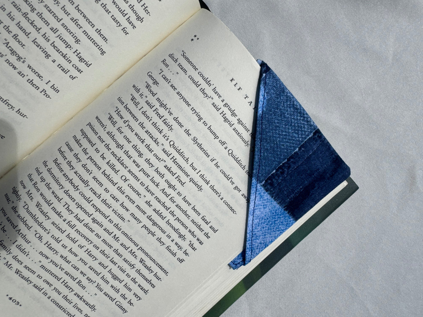 bookmarks- Classic Patch jeans
