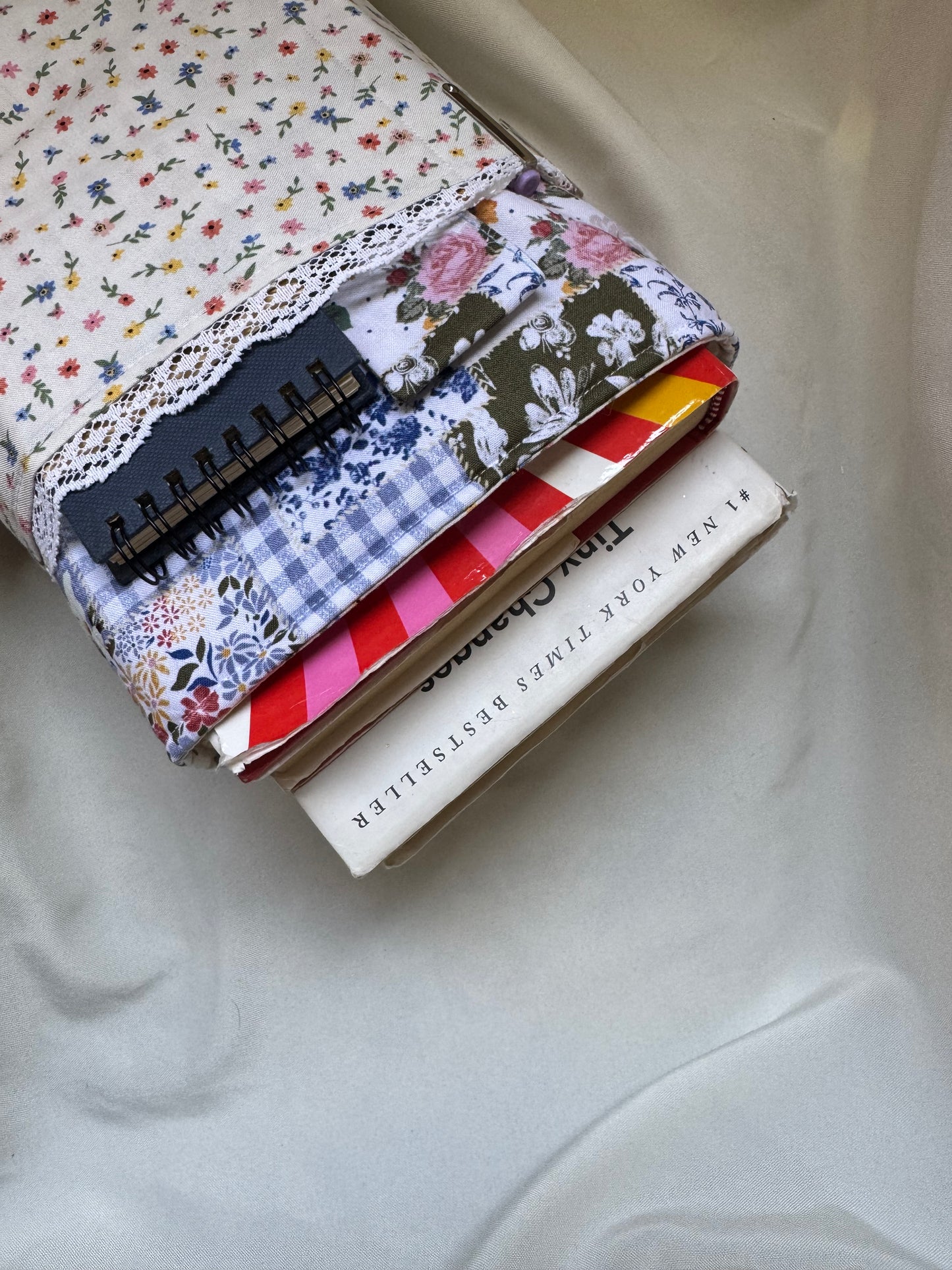 Wildflowers Patches Large Hardback Book Sleeve