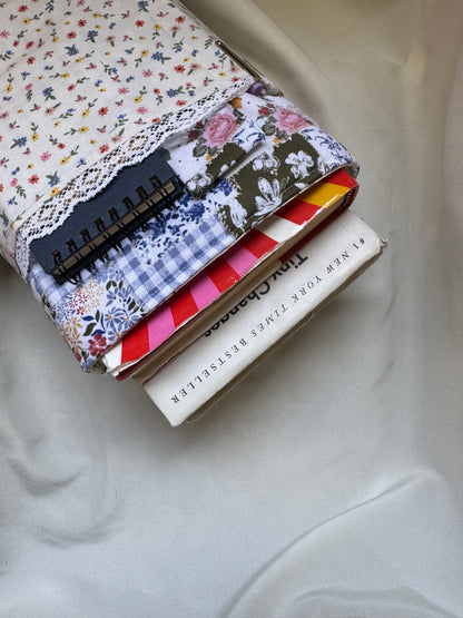 Wildflowers Patches Large Hardback Book Sleeve