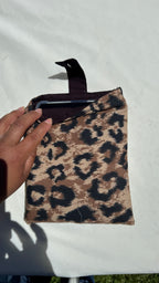 Leopard E-Reader Sleeve — (without front Pocket)