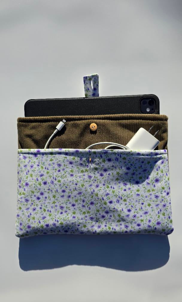 Purple blossom Tablet Sleeves
