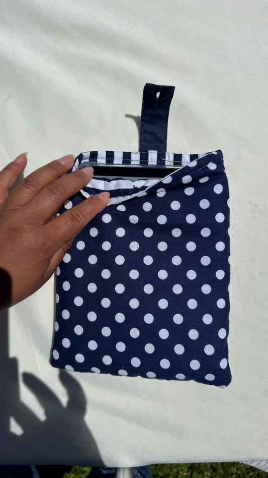 Polka Dots Kindle Sleeve — (Without front Pocket)