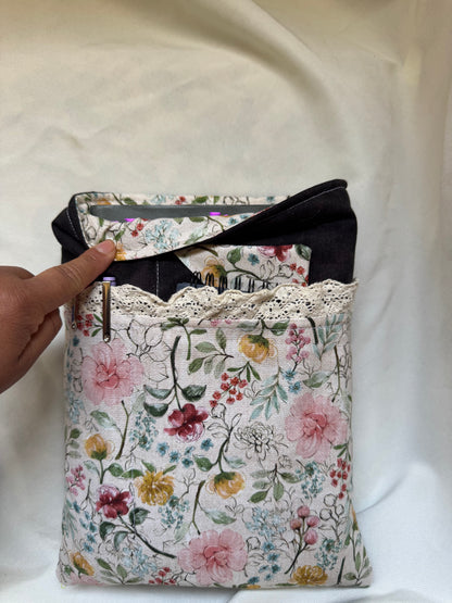 Timeless Flowers Large Hardback Book Sleeve