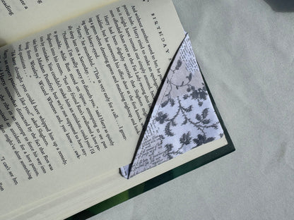 Reputation Handmade Fabric Bookmark