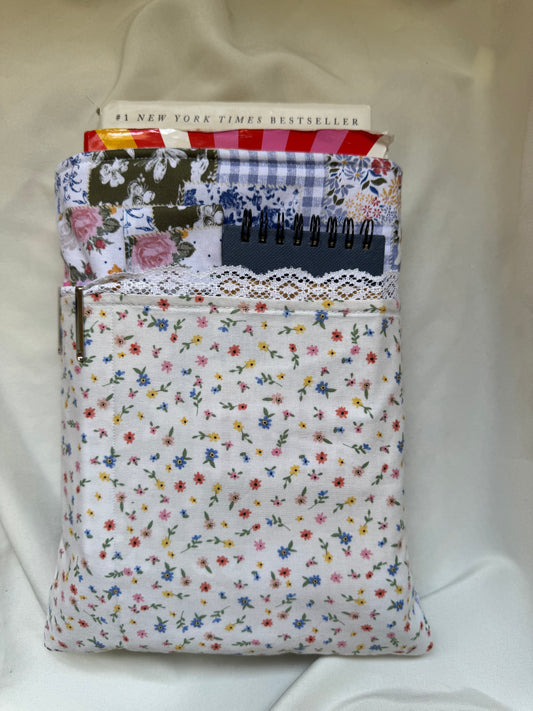 Wildflowers Patches Large Hardback Book Sleeve