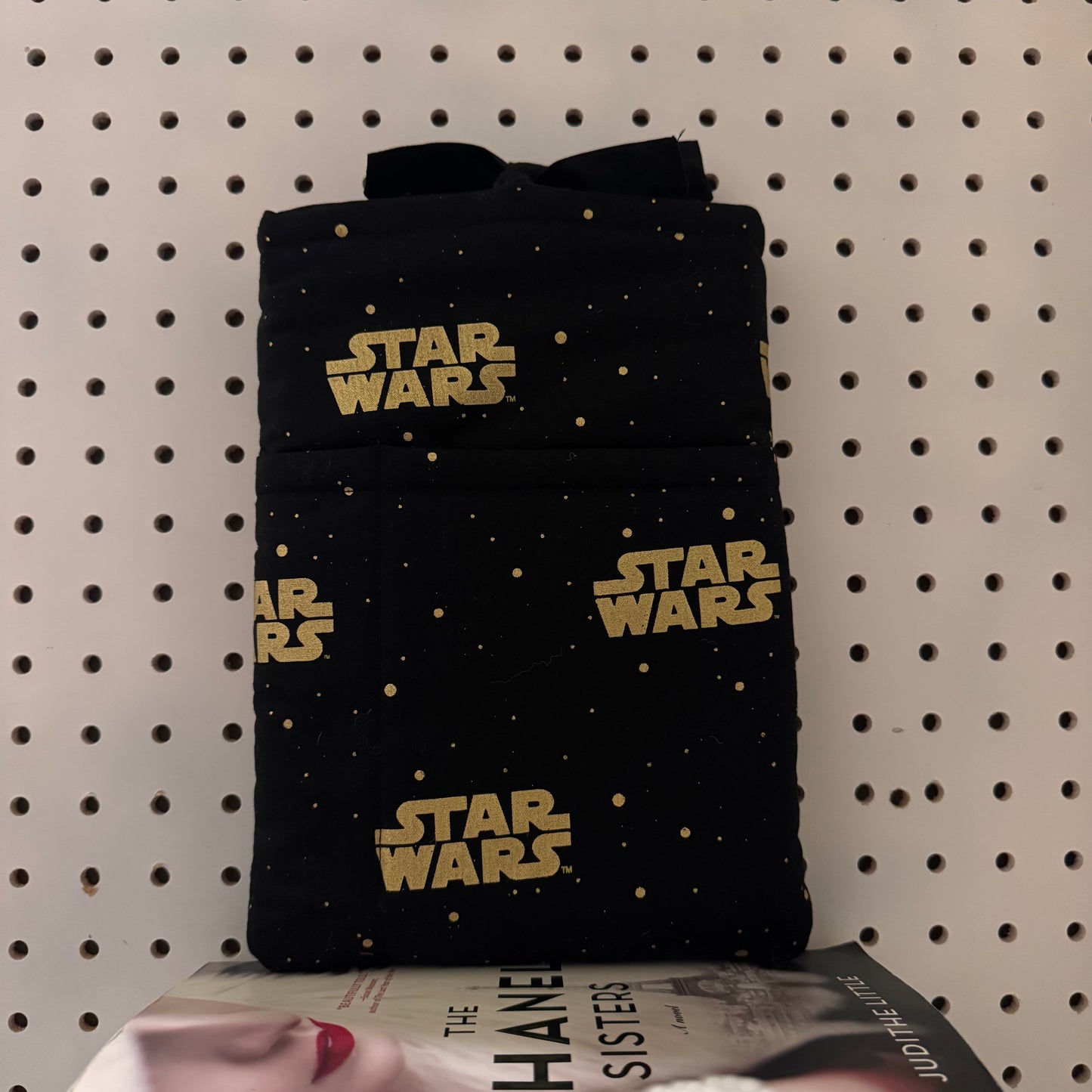 paperback book sleeves- golden Stars standard size sleeve