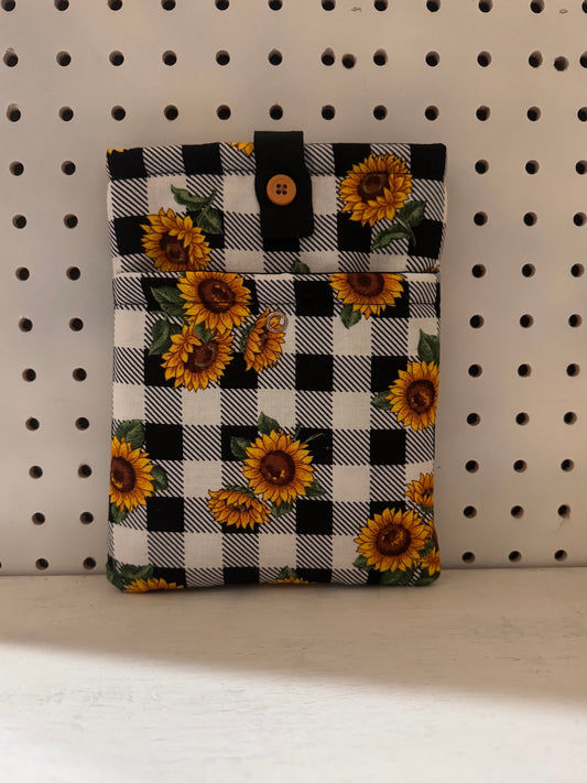 Falling Sun Flowers Kindle Sleeves