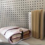 Olivia pink bows Hardback Book Sleeve