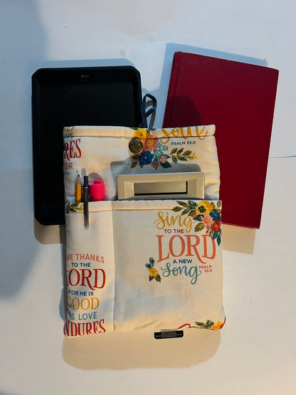 Paperback book sleeves- Pray about everything sleeves