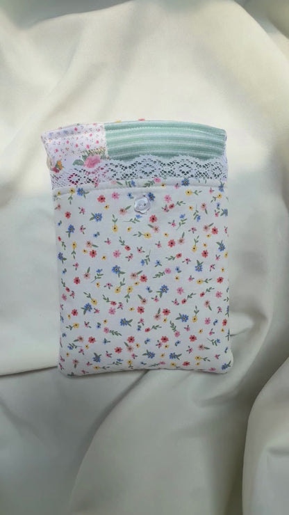 Wildflower Patches All-in-One Kindle Sleeve- (with front pocket)