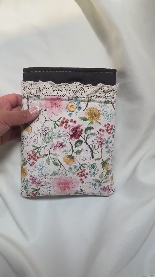 Timeless All-in-One Kindle Sleeve- (with front pocket)