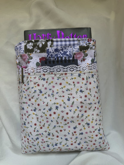 Wildflowers Patches Large Hardback Book Sleeve