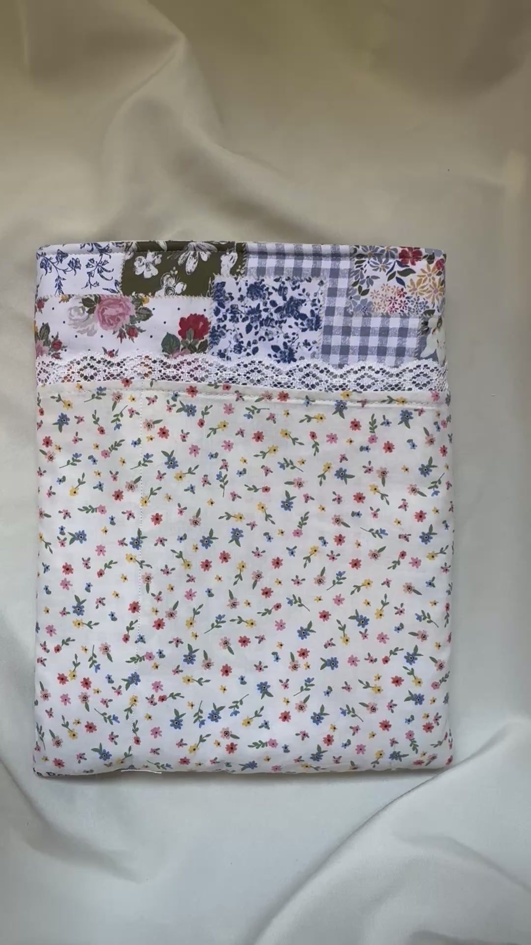 Wildflowers Patches Hardback Book Sleeve
