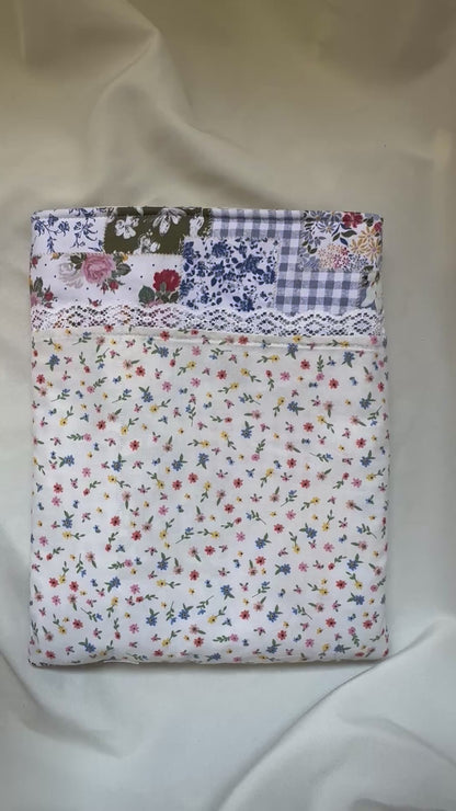 Wildflowers Patches Large Hardback Book Sleeve