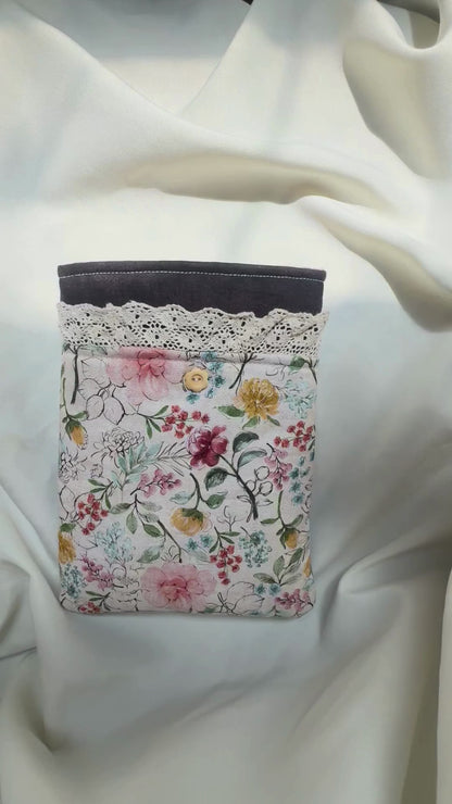 Timeless All-in-One Kindle Sleeve- (with front pocket)